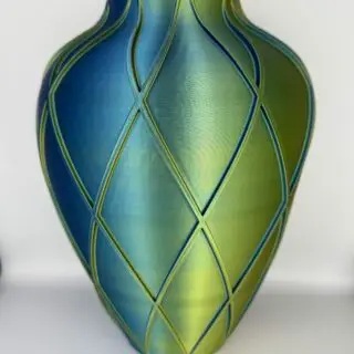 Vaas - Flow - Blauw / Brons / Bruin - LIMITED EDITION