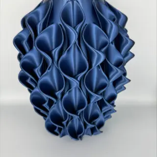 Vaas - Lelie - Donkerblauw - Waterdicht